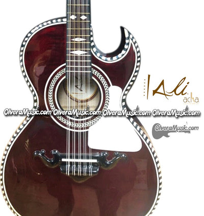 ALI ACHA Bajo Quinto Tradicional (AABQTMRCAA) Maple Flameado - Disponible solo sobre pedido.