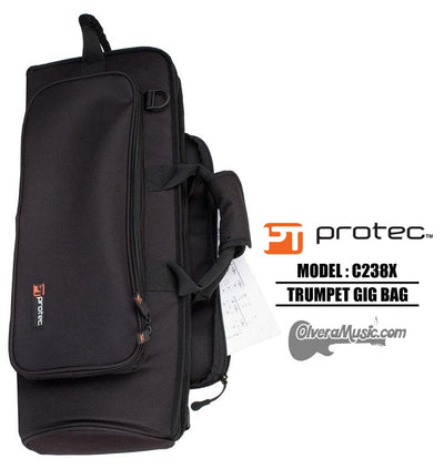 PROTEC Trumpet Explorer Gig Bag w/Sheet Music Pocket