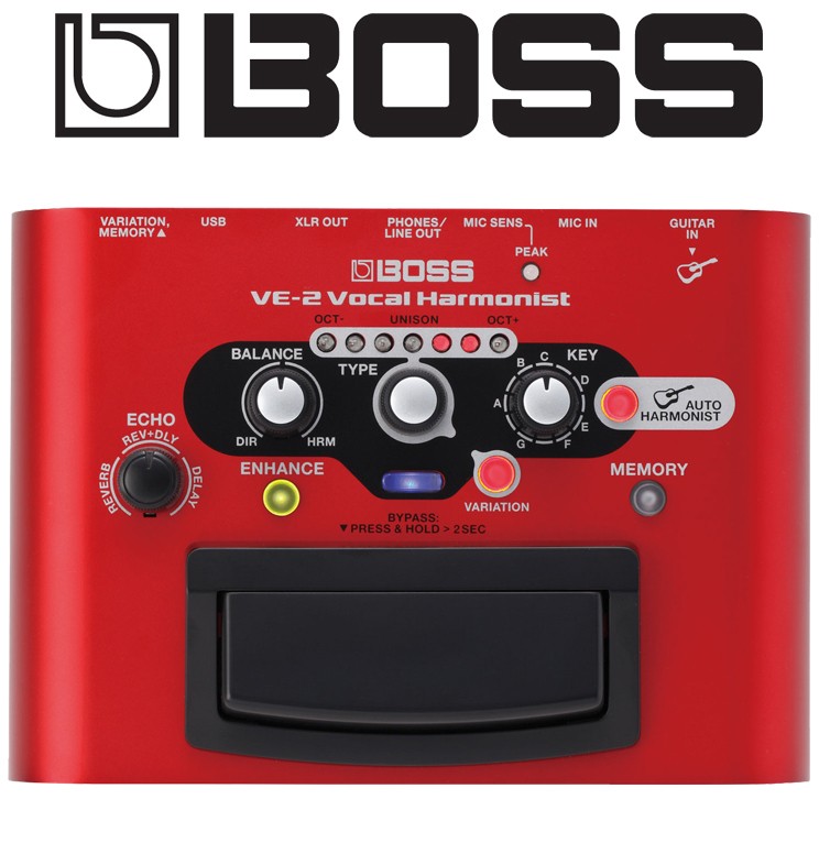 BOSS Vocal Harmonist Pedal