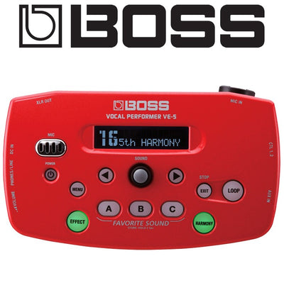 BOSS Vocal Performer Effects Processor