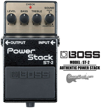 BOSS Power Stack - Distortion Guitar Effects Pedal