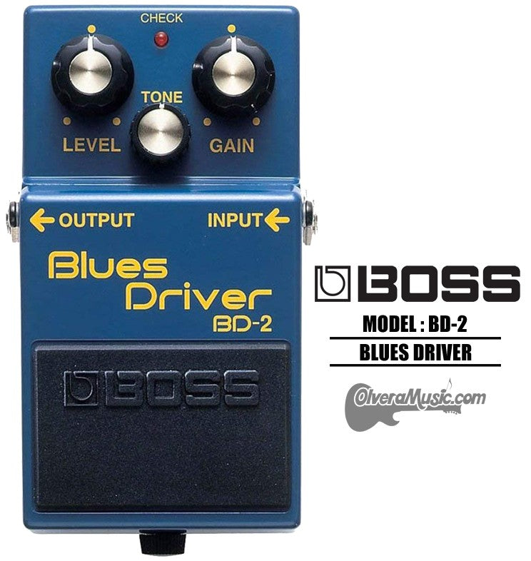 BOSS Blues Driver - Distortion Guitar Effects Pedal