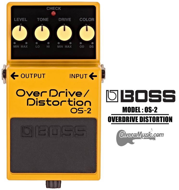 BOSS OverDrive & Distortion - Guitar Effects Pedal