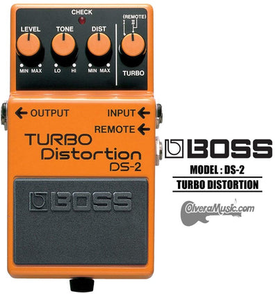 BOSS Turbo Distortion - Guitar Effects Pedal