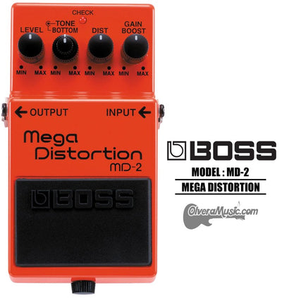 BOSS Mega Distortion - Guitar Effects Pedal