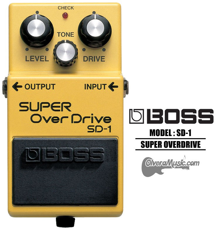 BOSS Super OverDrive - Guitar Effects Pedal