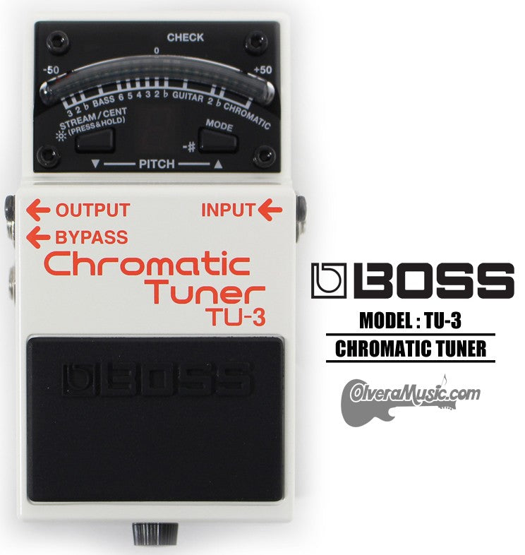 BOSS Chromatic Tuner/Power Supply Guitar Effects Pedal