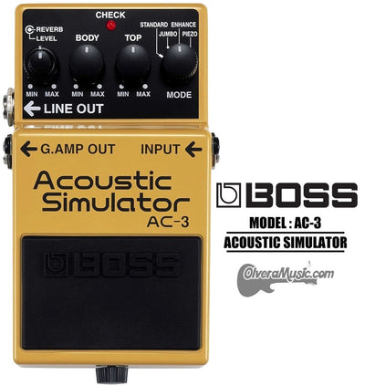 BOSS Acoustic Simulator - Guitar Effects Pedal