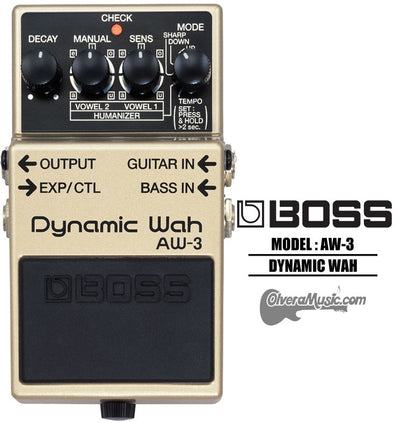 BOSS Dynamic Wah - Guitar Effects Pedal