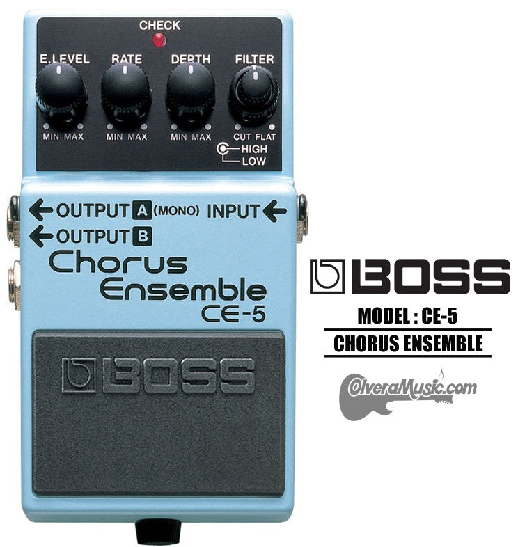 BOSS Chorus Ensemble - Guitar Effects Pedal