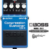 BOSS Compression Sustainer - Guitar Effects Pedal