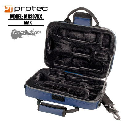 PROTEC MAX Bb Clarinet Case - Blue