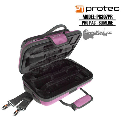 PROTEC Pro Pac Slimline Bb Clarinet Case - Purple