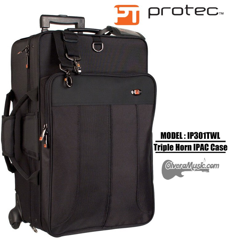 PROTEC iPac Triple Trumpet Case w/Wheels