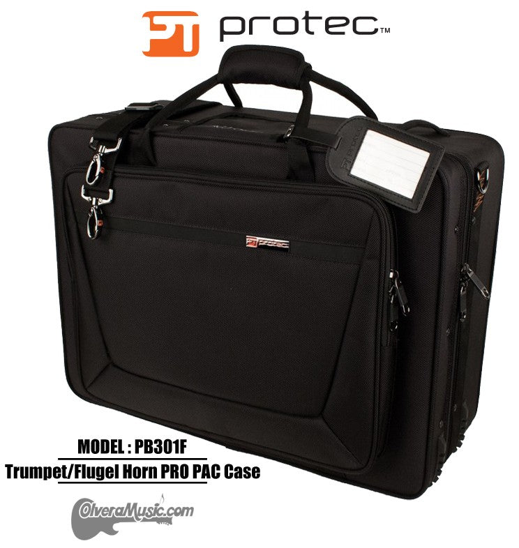 PROTEC Pro Pac Trumpet/Flugel Horn Combo Case