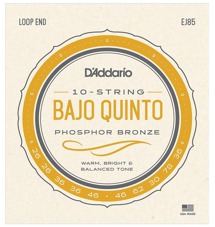 D'ADDARIO Bajo Quinto Strings