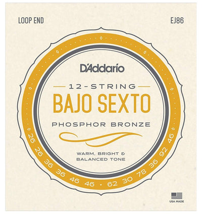 D'ADDARIO Bajo Sexto Strings