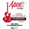 APEX "Hyper Ellipticals" Bajo Quinto Strings - Bronze Set