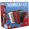 HOHNICA by Hohner MOD.1303RED Acordeón de teclas con 12 Bajos - Rojo perla