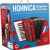 HOHNICA by Hohner MOD.1304RED Acordeón de teclas con 48-Bajos - Rojo perla