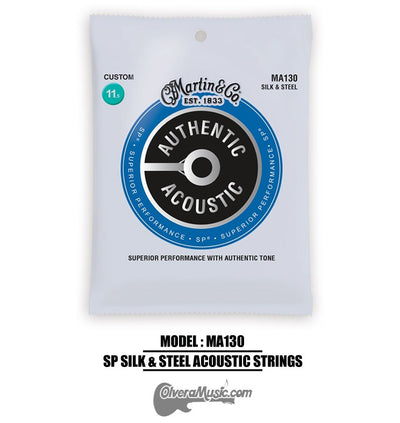 MARTIN SP Silk & Steel Authentic Acoustic Guitar Strings