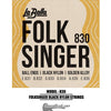 LABELLA Folksinger Classical Ball End - Black Nylon Strings