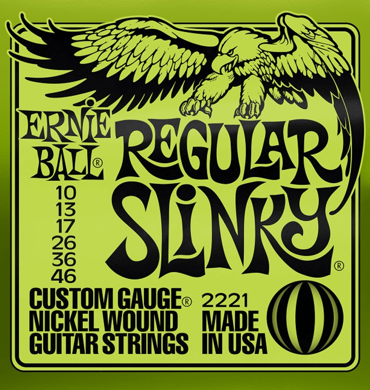 ERNIE BALL Regular Slinky Nickel Wound Electric Guitar Strings