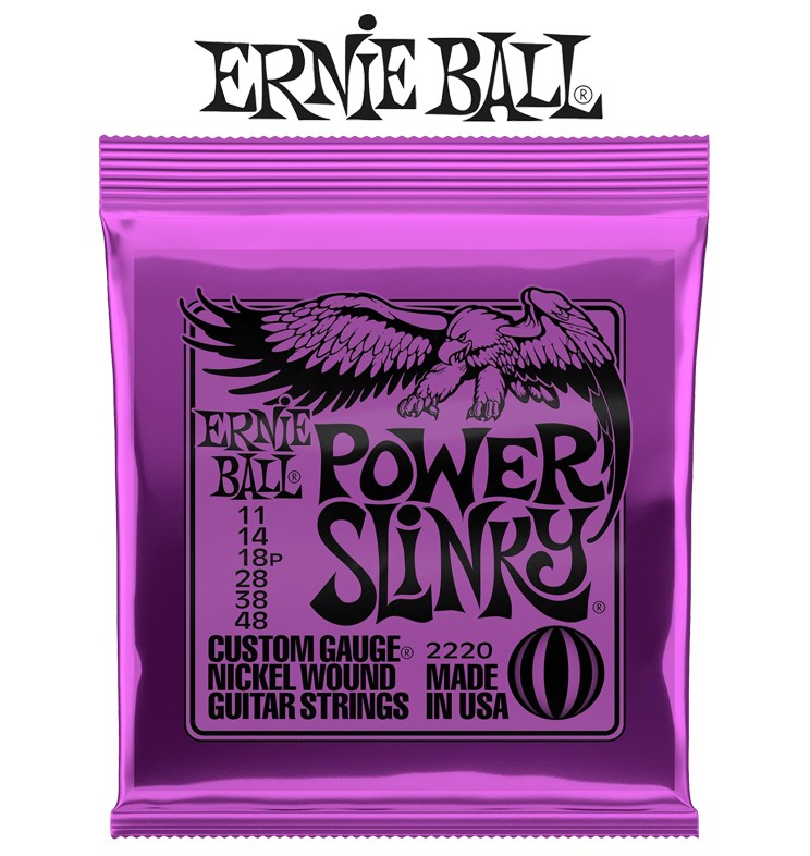 ERNIE BALL Power Slinky Nickel Wound Electric Guitar Strings