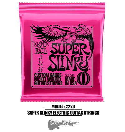 ERNIE BALL Super Slinky Nickel Wound Electric Guitar Strings