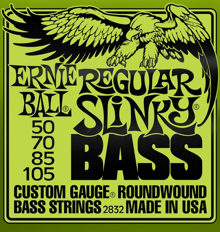 ERNIE BALL Regular Slinky Nickel Wound Electric Bass Strings