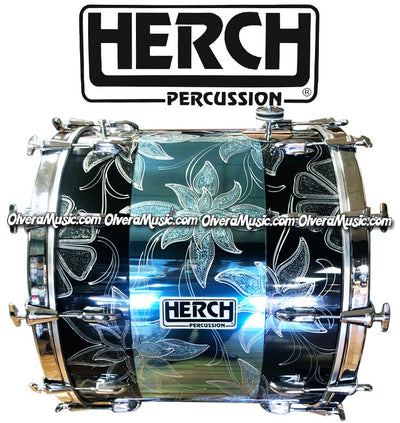 HERCH Tambora Custom (Flores BLBK) - Disponible solo sobre pedido.