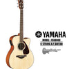 YAMAHA Small Body Cutaway A/E 6-String Guitar