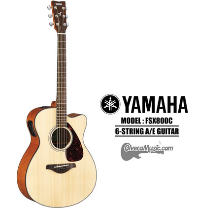 YAMAHA Small Body Cutaway A/E 6-String Guitar