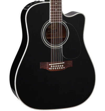 TAKAMINE Legacy Series Acoustic/Electric 12-String Guitar - Gloss Black