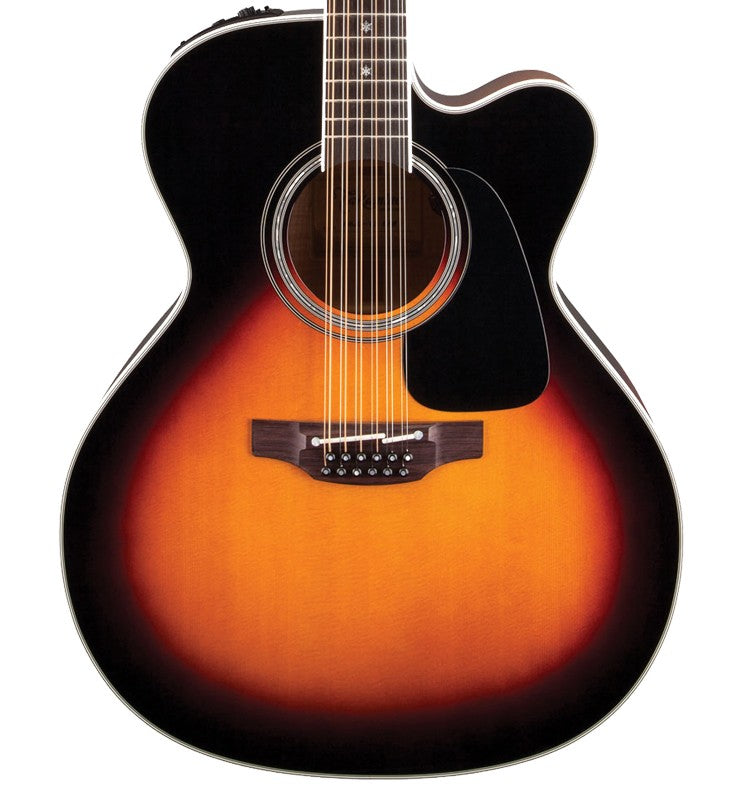 TAKAMINE Pro Series 6 Acoustic/Electric 12-String Guitar - Brown Sunburst