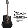 TAKAMINE G30 Series Acoustic/Electric 12-String Guitar - Black