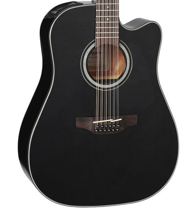 TAKAMINE G30 Series Acoustic/Electric 12-String Guitar - Black