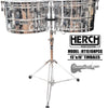 HERCH Timbales Custom Mod. HP (Rameado Cromo) - Disponible solo sobre pedido.