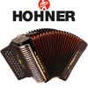 HOHNER MOD. Corona II XTREME (CX) Acordeón de botones - Negro