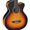 TAKAMINE 4-String Jumbo Acoustic/Electric Bass - Sunburst