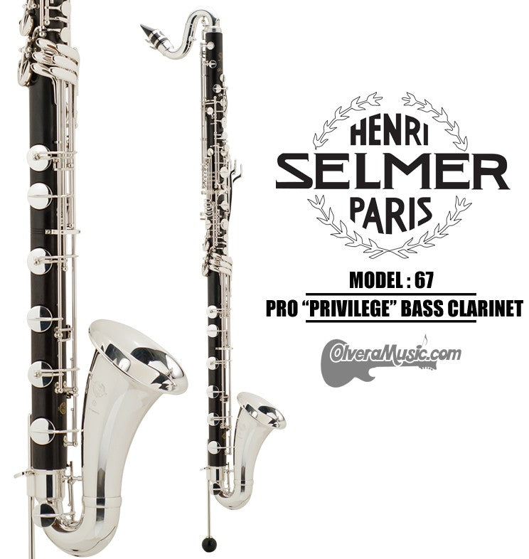 SELMER PARIS "Privilege" Professional Bass Clarinet