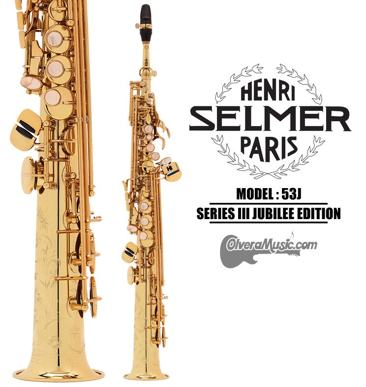 SELMER PARIS "Series III" Jubilee Edition Professional Bb Soprano