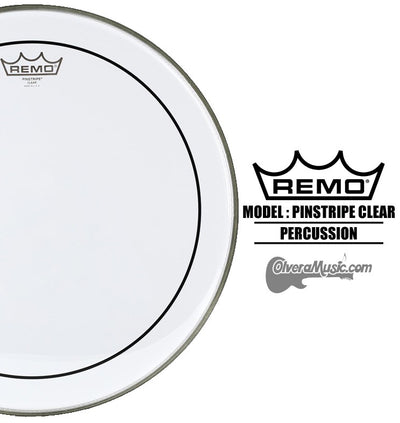 REMO Pinstripe Drumhead - Clear