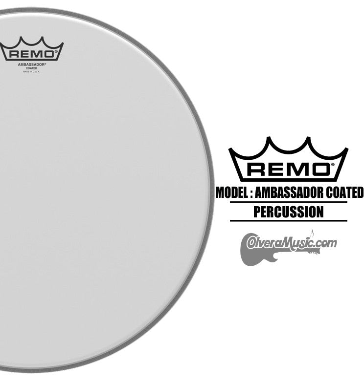 REMO Ambassador Coated Drumhead