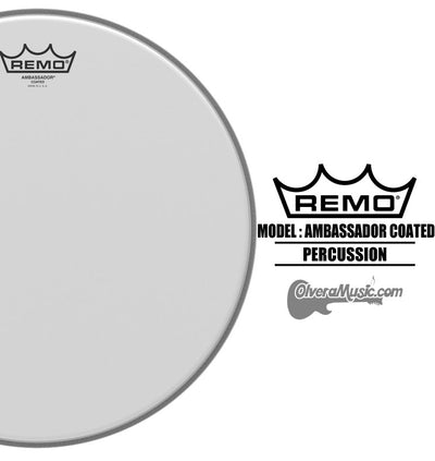 REMO Ambassador Coated Drumhead