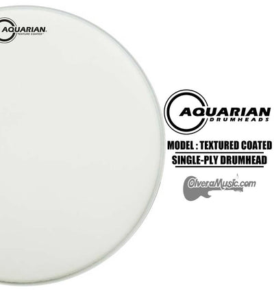 AQUARIAN Textured Coated Single-Ply Drumhead