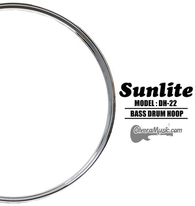 SUNLITE Bass Drum Hoop 22" - Chrome