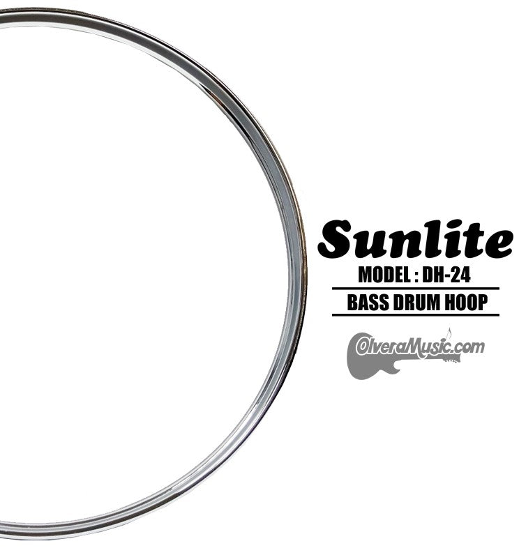 SUNLITE Bass Drum Hoop 24" - Chrome