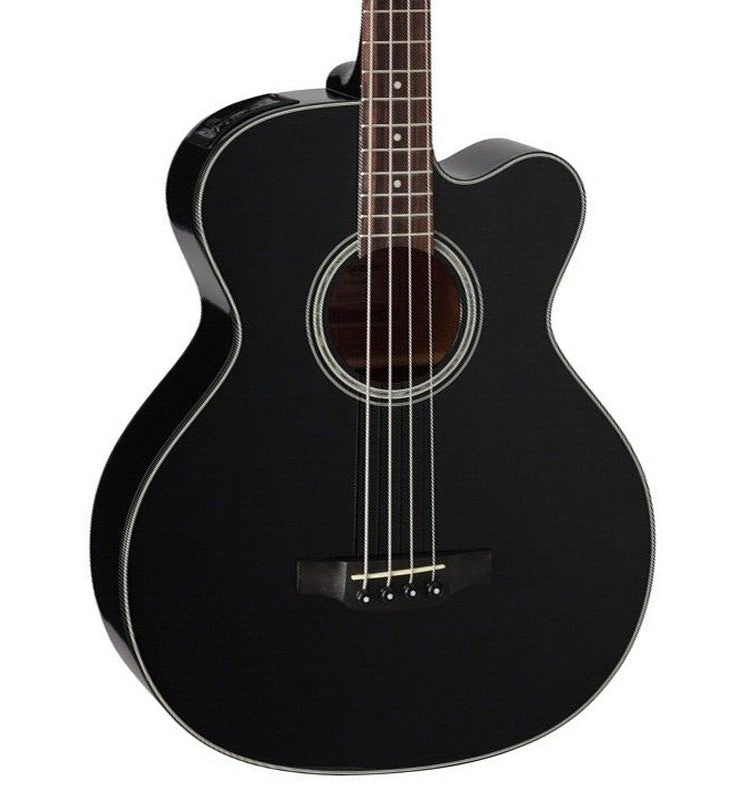 TAKAMINE 4-String Acoustic/Electric Bass - Black