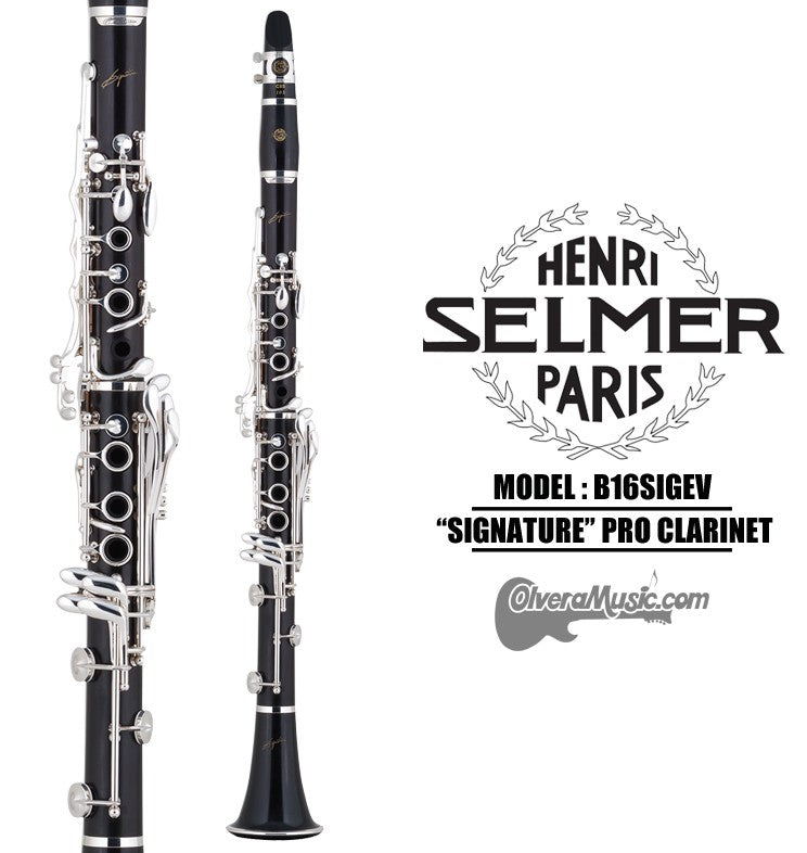 SELMER PARIS "Signature" Professional Wood Bb Clarinet